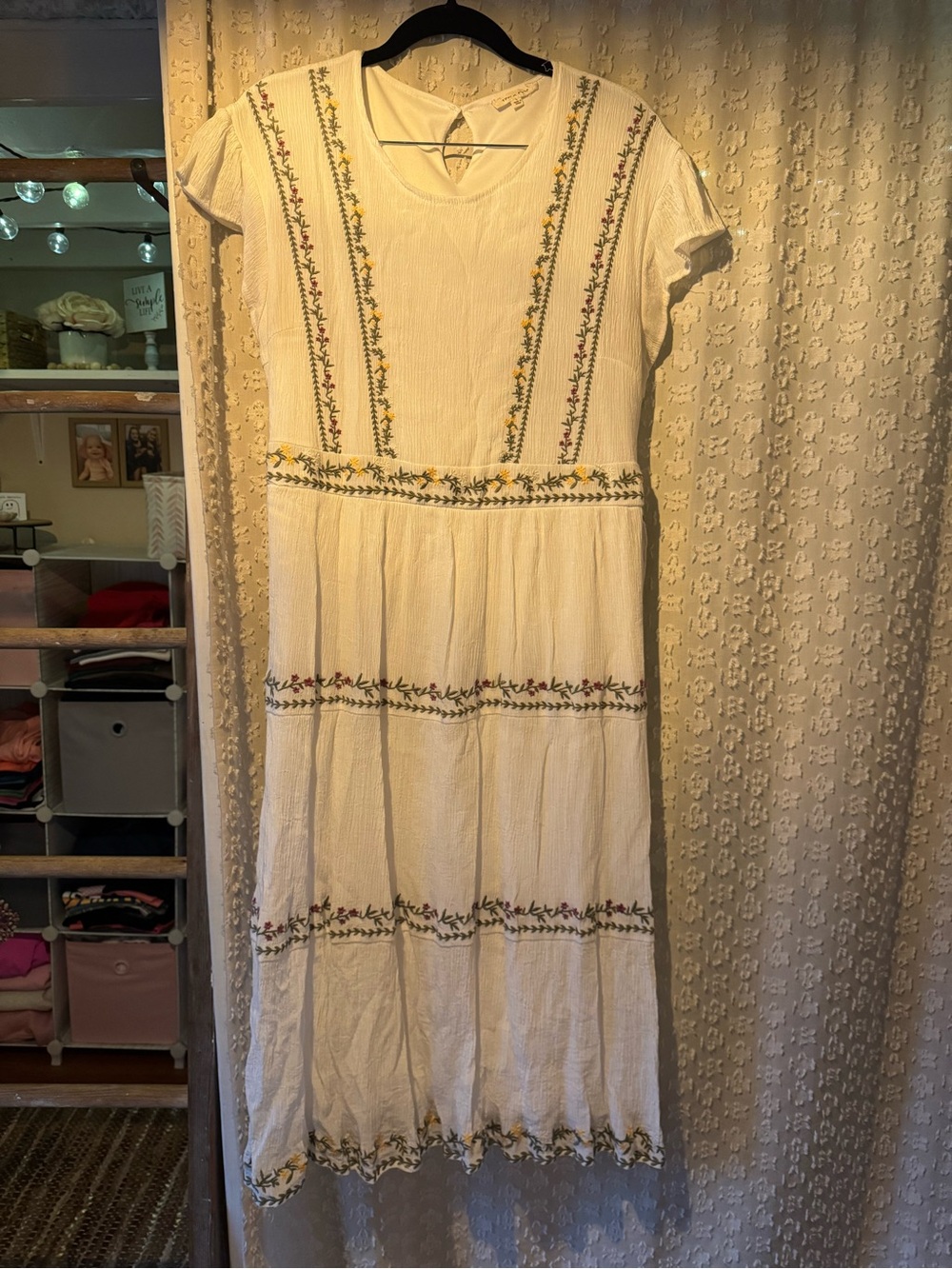 Neesees Summer Dress. Tea n Rose